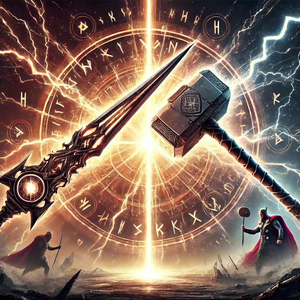 Gungnir vs. Mjölnir: Which Was the Most Powerful Norse Weapon?