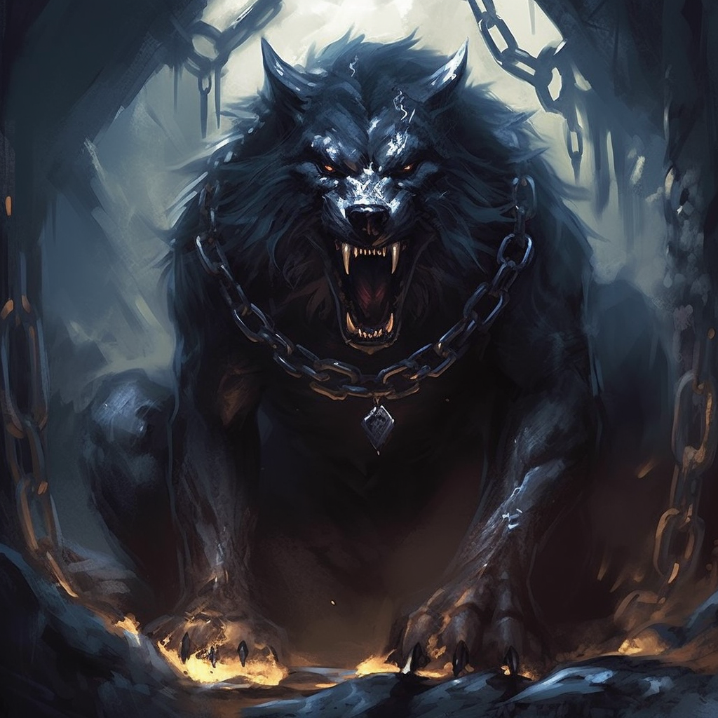 The Binding of Fenrir: A Story of Betrayal and Resilience in Norse Mythology