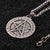 Viking Necklace Rune Pentagram
